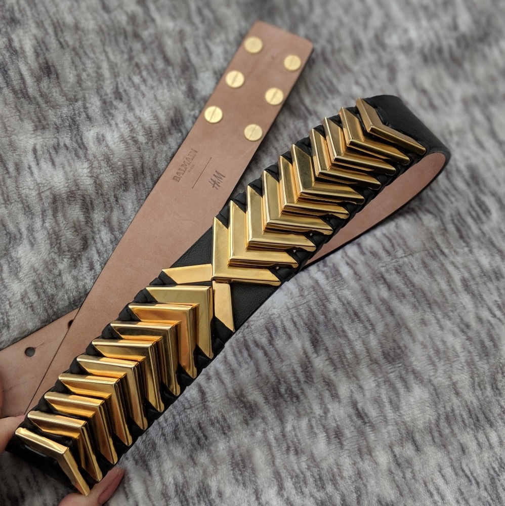 Help Me Sell - Balmain x H&M Leather Belt